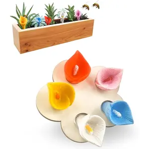 Bee Oasis: Bee Drinking Cups for Garden, Quench Thirsty Pollinators with Garden Bee Drinking Cups - The Perfect Bee Watering Station!