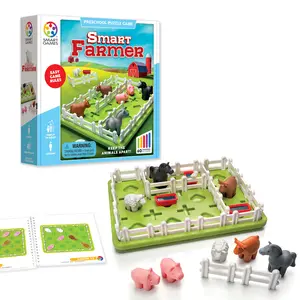 Smart Farmer Problem Solving Puzzle Game - 60 Challenges - Ages 4+