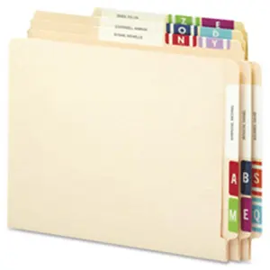 Smead SMD67171 Color Coded Label- A- 100-PK- Red