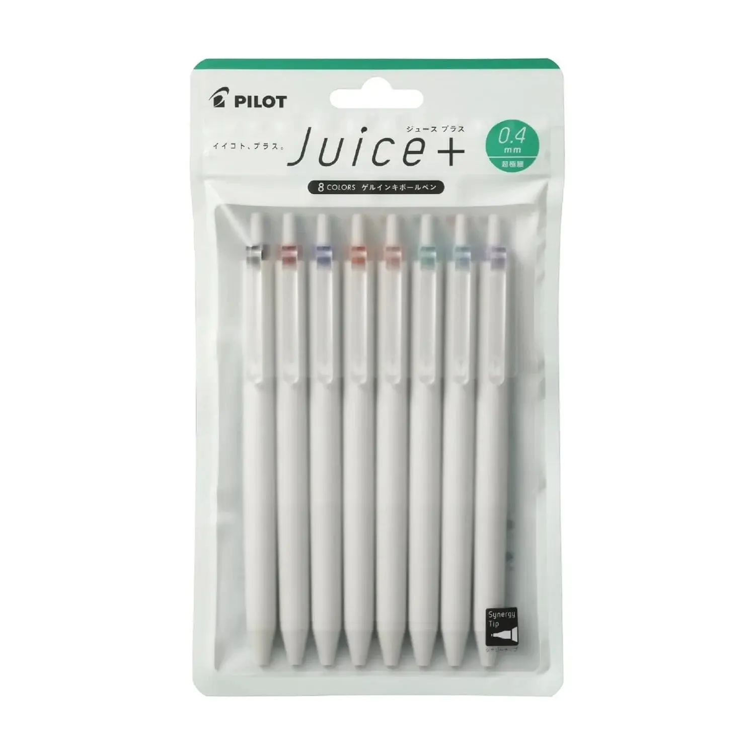 Pilot Juice+ 0.4mm Gel Pen 8pk