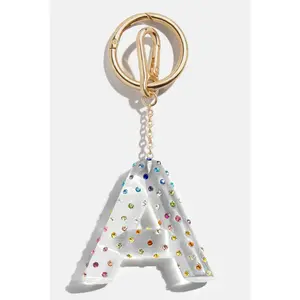 Confetti Initial Bag Charm - BaubleBar