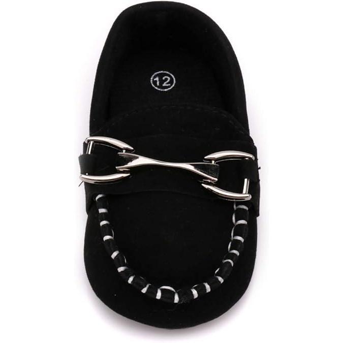 L-A6   Baby Loafers for Girls and Boys: Classic Prewalker & Crib Dress Shoes