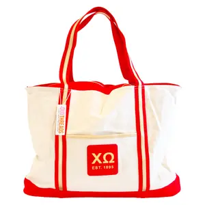 Chi Omega Weekender Sorority Tote