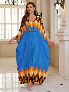 Vacation Loose Plus Size Maxi Dress Beach One-piece Robe Bikini Cover-up