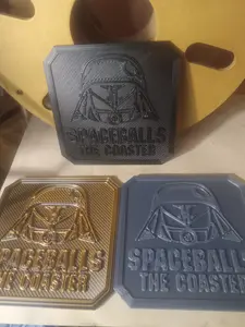 3d Printed Space balls Coasters