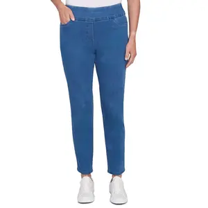 Alfred Dunner Petite Women's Super Stretch Comfort Jeans , Medium Denim , 10P