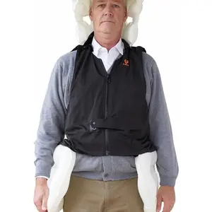S-AIRBAG Unisex Elderly Anti Fall Airbag Vest Wearable Airbag Smart Vest for Seniors 0.08s Pop Up Protection for Elderly