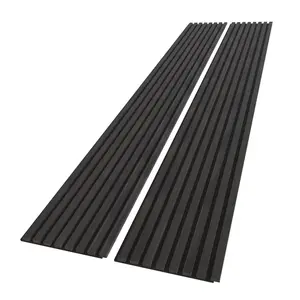 2-Pack Acoustic Wall Panels – Black (Charcoal)