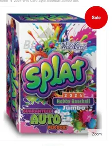 2024 Wild Card Splat Hobby Baseball Jumbo
