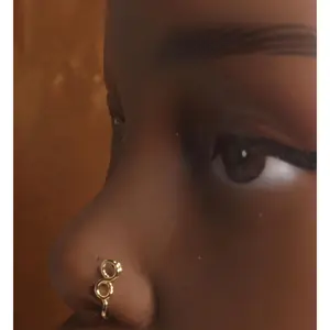 Circle Loop Wrap Wire Nose Cuff