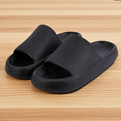 Cloud Slippers For Women & Men - Thick Cushioned Non-Slip Bathroom Sandals, Pillow Slippers For Shower & Home - View #9