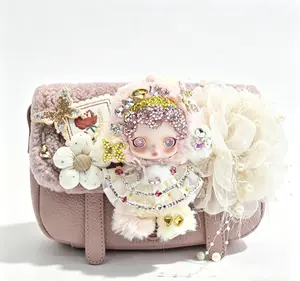 [Light Weaving Garden] Original Design Handmade Custom Diamond-Studded Bag