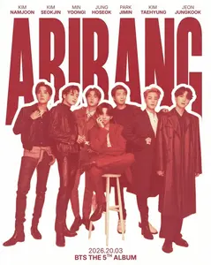 Kpop Boy Group Music Poster, Retro Red Idol Wall Art Print for Bedroom Dorm Room Aesthetic Fan Decor