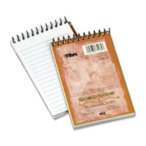 Tops  Notebook- Narrow Rule- Spiral- 3 in. x 5 in.- 50 Shts- Assorted