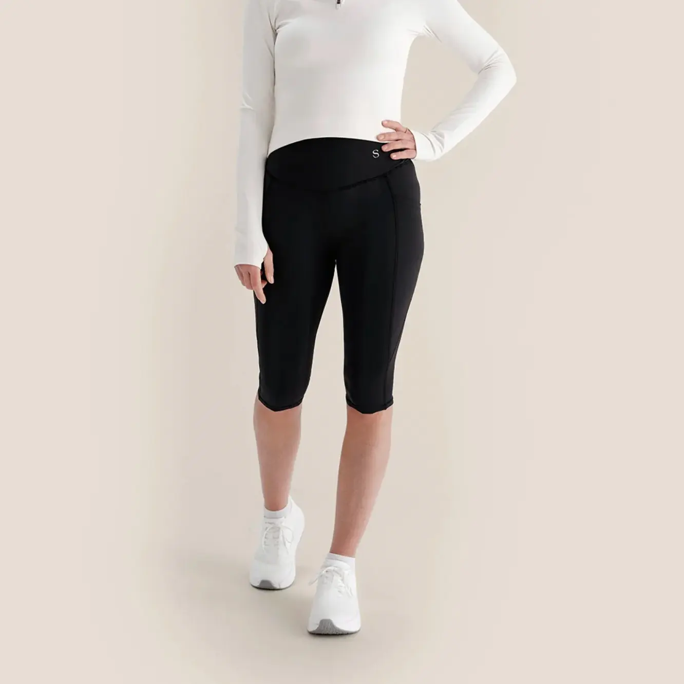 Capri Resistance Band Leggings