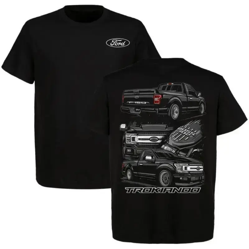 Trokiando T-Shirt, Vintage Ford F-150 Trokiando T-Shirt, Funny Streetwear Gift For Men & Women Streetwear