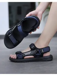 Men's Summer EVA Sandals, Breathable Quick-Dry Beach Slides, Casual Outdoor Sandals, Non-Slip Thick Sole Athletic Water Shoes for Outdoor & Daily Wear