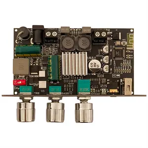 ZK-1001U with Boost Mono 100W Bluetooth Amplifier Board High and Low Tone TWS Outdoor DIY Speaker TPA3116