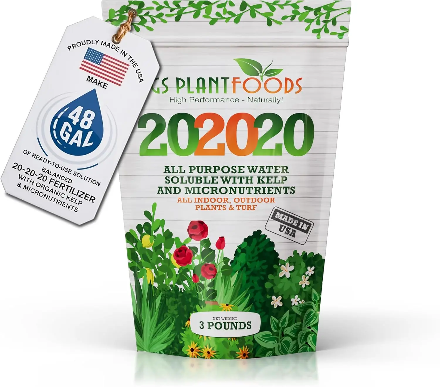 20-20-20 All Purpose Fertilizer with Kelp and Micronutrients 20-20-20 All Purpose Fertilizer with Kelp and Micronutrients