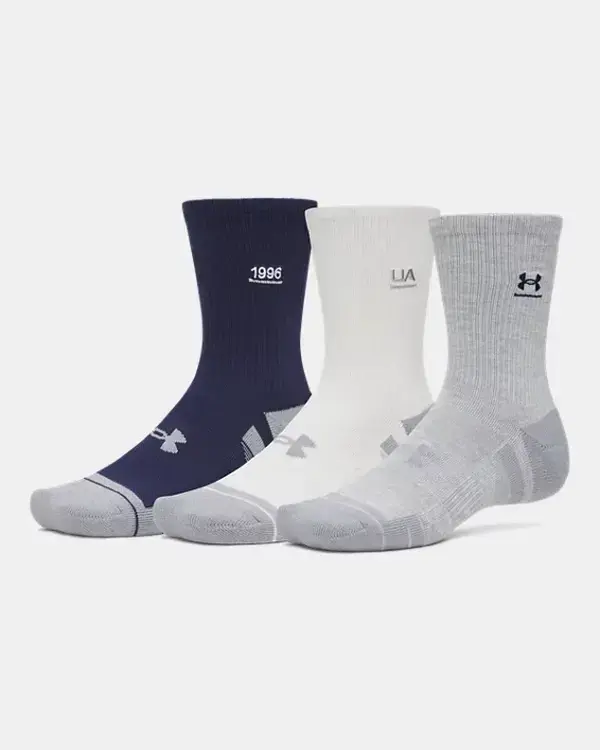 Under Armour Performance Tech™ Unisex 3-Pack Crew Socks