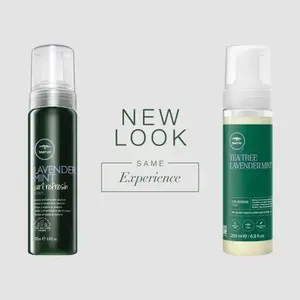 Paul Mitchell Lavender Mint Curl Refresh Foam, Hair Mousse, For Coarse, Curly + Dry Hair Haircare Tea Tree Lightweight Styling gel Anti-Frizz Defining Gel