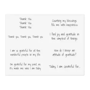 Grow Gratitude #1 - Mirror Affirmation Stickers