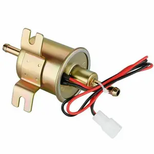 24V Universal Electric Fuel Pump HEP-02A 4-7PSI Inline Low Pressure Gas Diesel