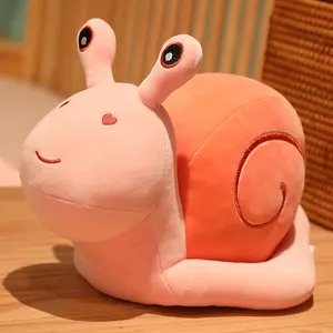 Snails Plush Toys Lovely Animal Pillow Stuffed Soft Kawaii Snail Dolls Sofa Cushion Cute Birthday Gift
