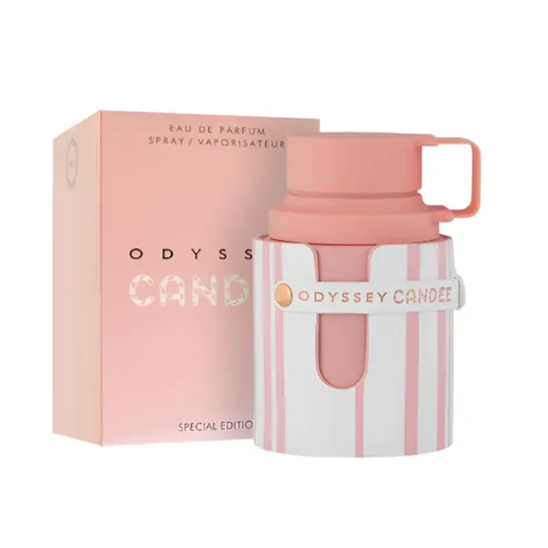 Armaf Odyssey Candee Eau de Parfum Spray for Women, 3.4 fl oz - Fruity Gourmand Fragrance with Strawberry, Caramel, Amber Notes, Single Item, Edp Fragranced Perfume, Edp Spray, Fragrance Product
