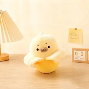 Banana Seal Plush Toy, Cute Expression, 3D Design, Room Decor, Bag Decoration, Kids Birthday Gift, Mother's Day, Graduation, Wedding, Christmas