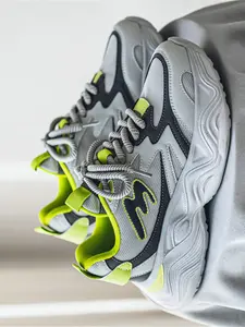 Men's Lace Up Sneakers, Men Shoes, Casual Comfortable Breathable Sports Running Shoes, Sporty Running Shoes, Trendy All-match Outdoor Sneakers for Daily Wear, Athletic Running Shoes for Men