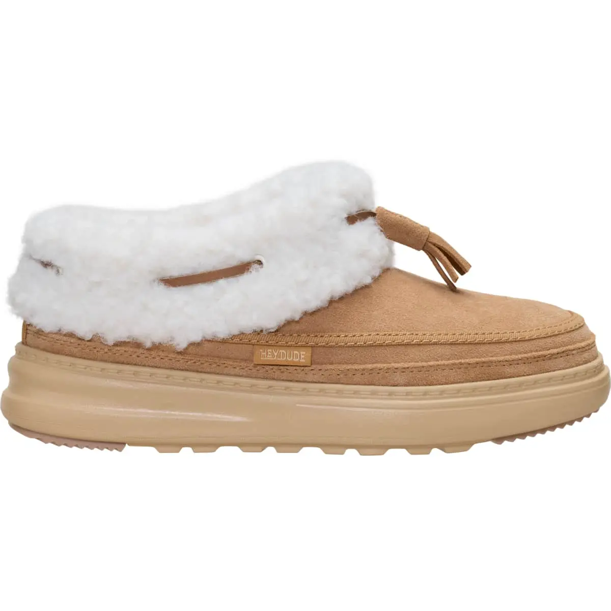 HEYDUDE Remi Toastee Lo Tassel - Women's Comfortable Slip on Shoes