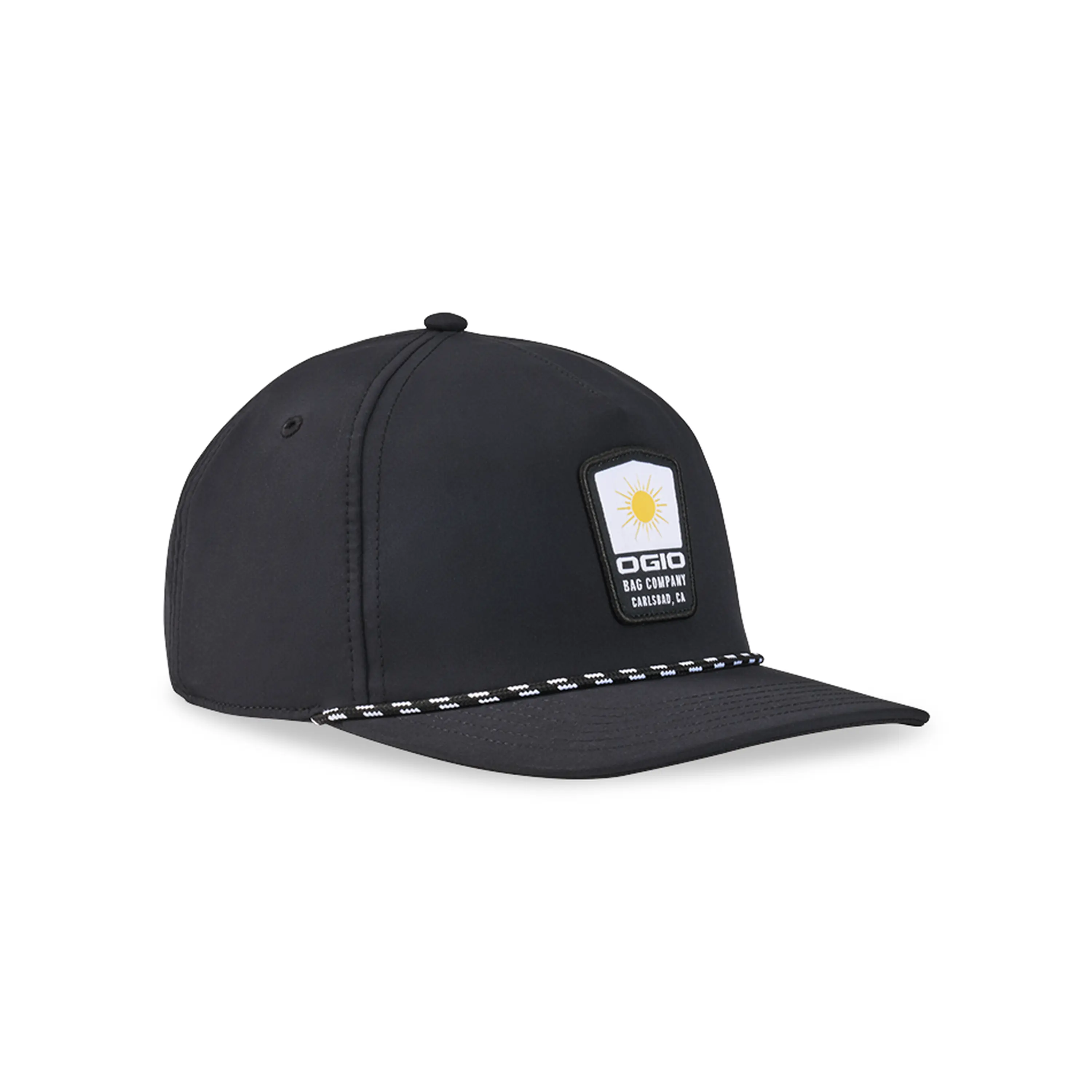 OGIO Men's Alpha OBC Snapback Hat in Black | Size: Adjustable