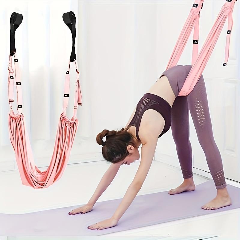Yoga Stretching Rope - Premium Elastic Fitness Training Band for Home Gym Use, Improves Flexibility, Strengthens Muscles, and Enhances Posture - Perfect for Beginners and Professionals Alike Yoga Stretching Rope - Premium Elastic Fitness Training Band for Home Gym Use, Improves Flexibility, Strengthens Muscles, and Enhances Posture - Perfect for Beginners and Professionals Alike
