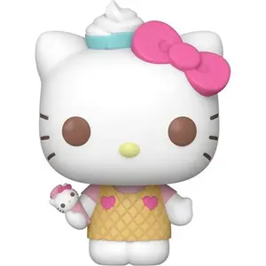 Funko Pop - Hello Kitty and Friends -Hello Kitty (Ice Cream) Vinyl Figure #99 w/ Pop protector