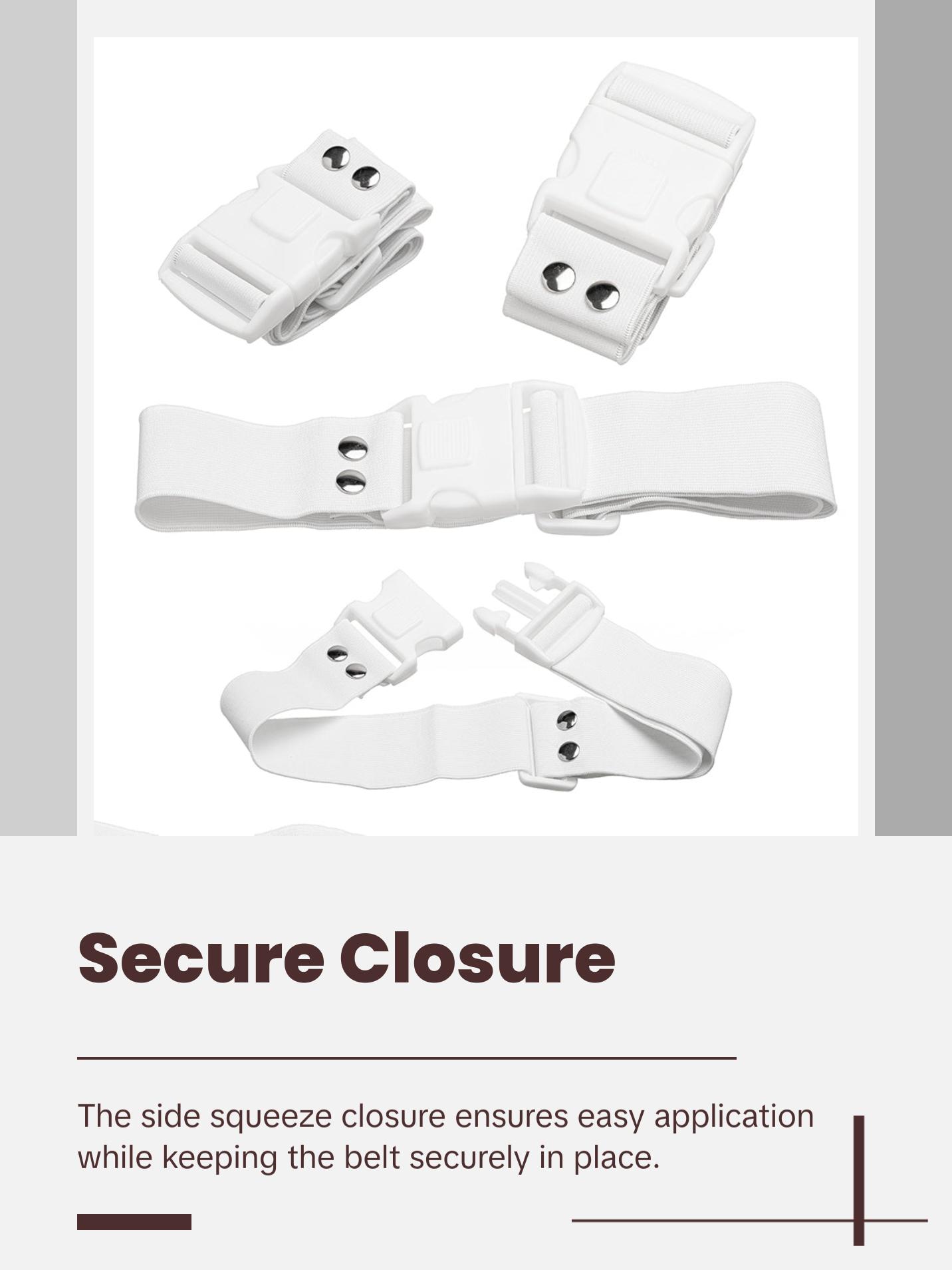 Islamic Ihram Elastic Adjustable Belt for Hajj & Umrah - White - TikTok ...