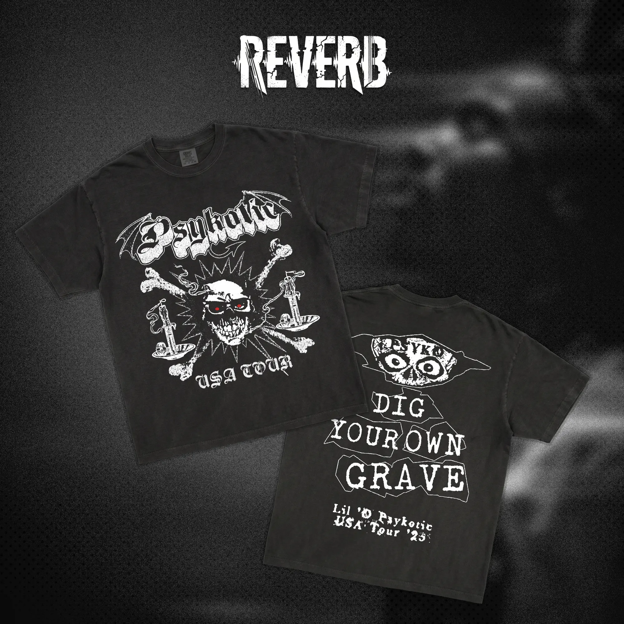 [REVERB] OsamaSon Ritual T‑Shirt, Psykotic Tour Graphic Tee, Rapper Apparel, Music Concert Shirt, Underground Hip‑Hop Streetwear, Tour Merch, Gift for OsamaSon Fans