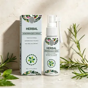 Herbal Hemorrhoids Spray 30ml – Treats External Hemorrhoids, Fissures & Anal Discomfort – Fast Soothing Relief for Itching, Burning & Swelling – Natural Herbal Formula – Gentle & Effective
