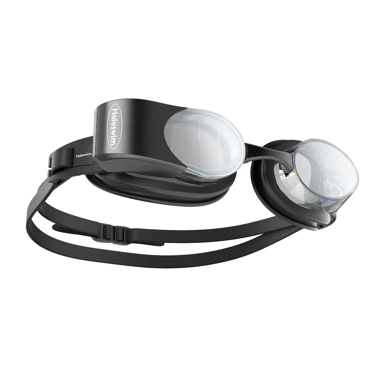 Holoswim 2 Pro AR Smart Swim Goggles with Real-Time HUD Display, Pace, Distance, Time, Laps and Lap Counter, Heads-Up Swimming Goggles for Pool Training, Anti-Fog, Post-Swim App Review, No Subscription, Adult Fitness and Daily Swim Workouts backtoschool