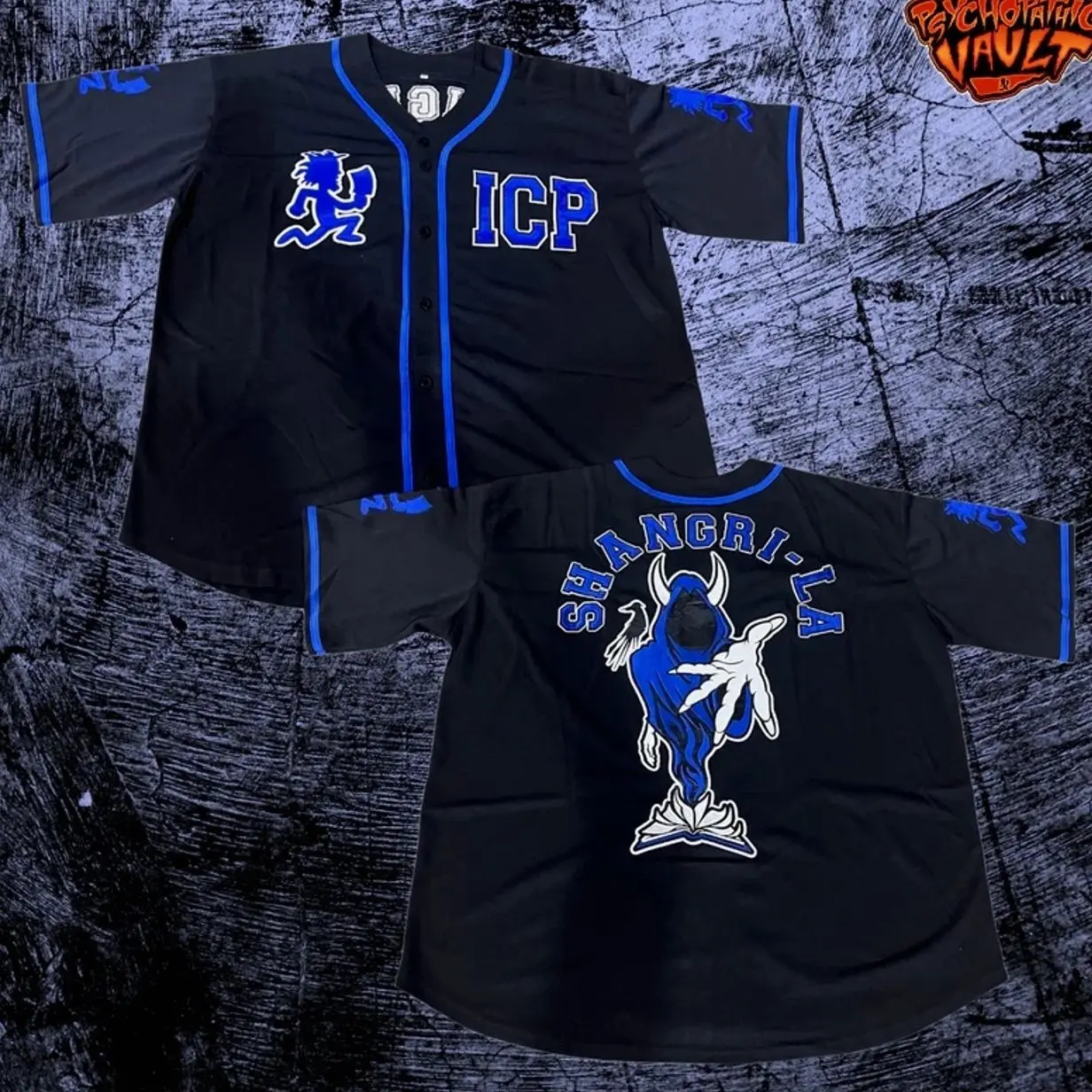 Shangri-La Baseball Jersey, ICP Juggalo Jersey - Style for Men and Women Fans