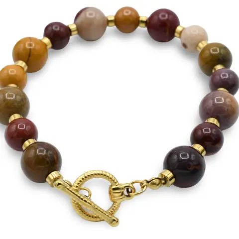 MooKaite Bracelet - Elegant Design with Unique Beads and Minimalist Style