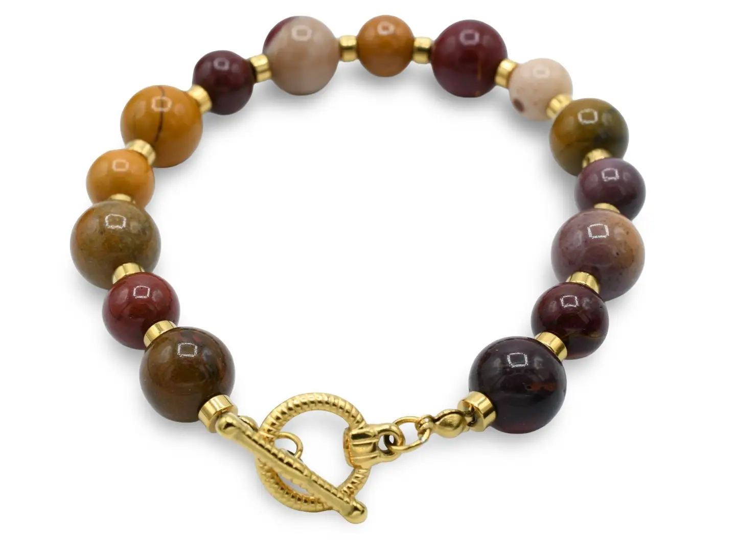 MooKaite Bracelet - Elegant Design with Unique Beads and Minimalist Style