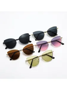 Fashion Butterfly Frame Cat Eye Sunglasses, Unisex, 2026 Summer Trend, High-Quality Lightweight Durable, Retro Street Style, Best Birthday Gift