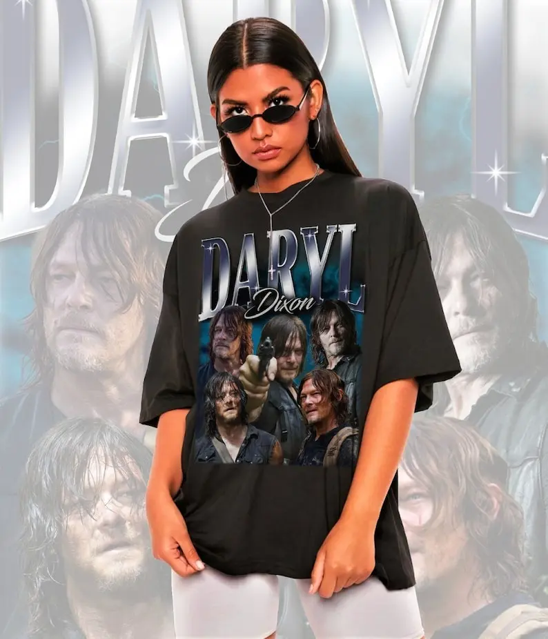 Retro Daryl Dixon Shirt -Daryl Dixon Sweatshirt,Daryl Dixon Tshirt,Daryl Dixon T-shirt,Norman Reedus Shirt,Norman Reedus Shirt,Rick Grimes