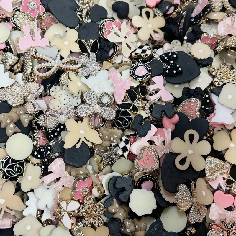 The Original Bougie Flat Back Charm & Flower Mix