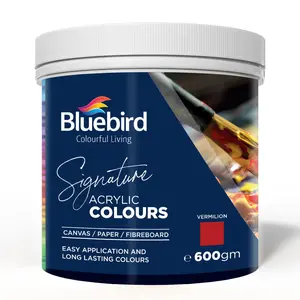 Bluebird Signature Acrylic Paint Jars 600gm