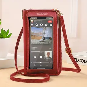 Women's Touch Screen Mobile Phone Messenger Bag 2025 New Fashion Key Change Bag