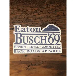 Eaton Busch Campaign Sticker