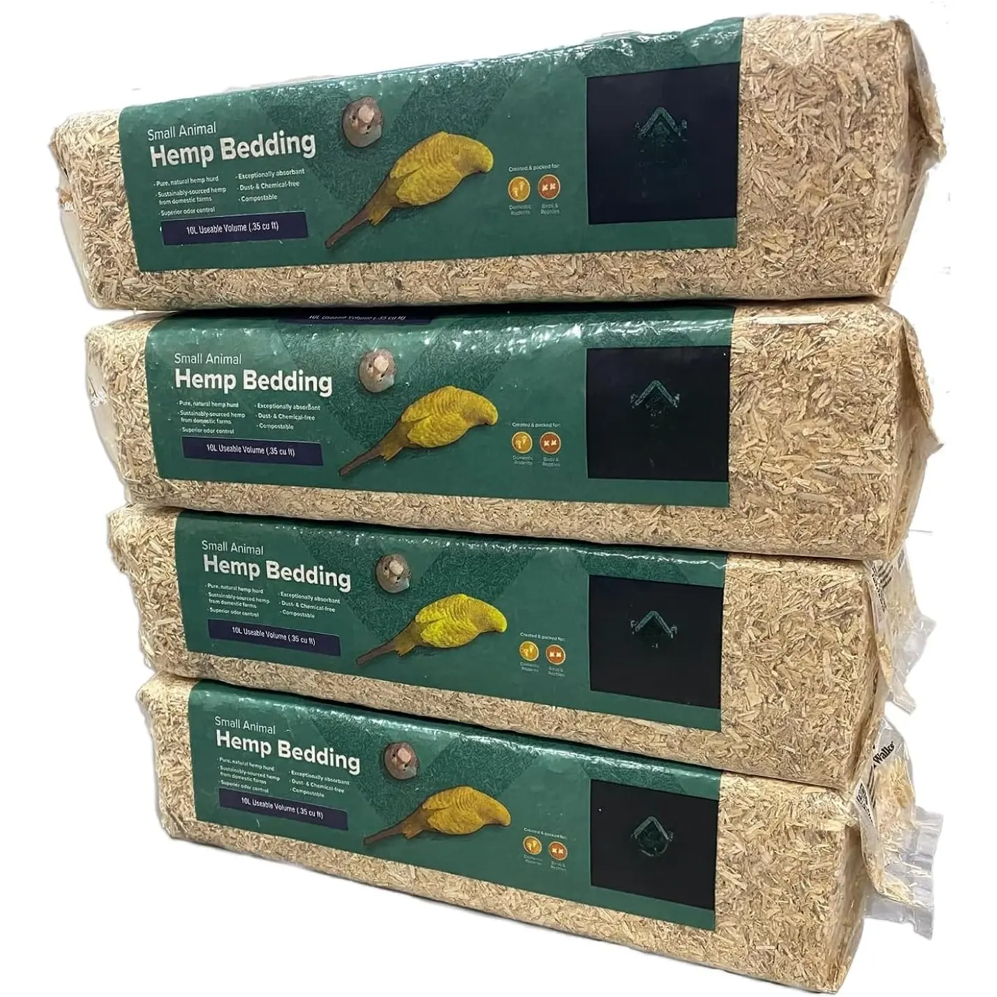 (40L  Bedding for , Guinea Pigs, Hamsters, Rabbits, and Other Sm  -  , Superior Odor Control, Sustainably Sourced Pet Bedding -