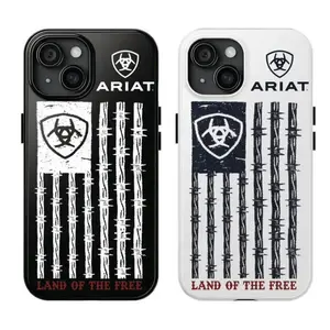Trendy Ariat Durable Protective Phone Case - Glossy Finish, Impact Resistant, Tough Design with UV Protection Tough 2-piece Phone Case